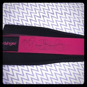 Dana Linn Bailey autographed Harbinger Weight Belt